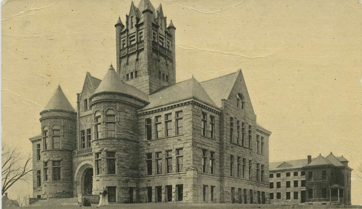 courthouse, Cities and Towns, Iowa, Iowa History, history of Iowa, Iowa City, IA, Dean, Shirley