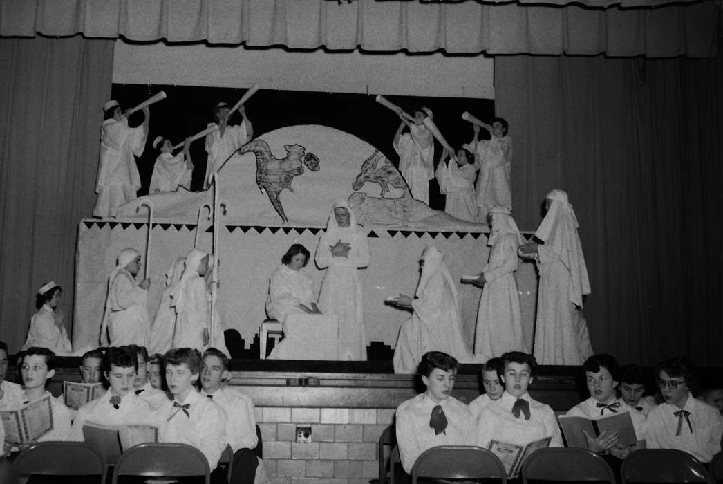 United States, Holidays, bow tie, play, Entertainment, ia, Photos, Children, Religion, history, Coon Rapids Enterprise, christmas, historic, Iowa, IA, nativity, Coon Rapids
