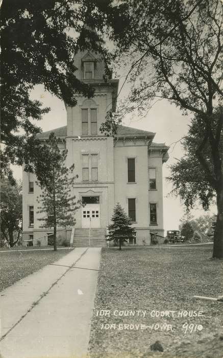 courthouse, Ida Grove, IA, Iowa, Iowa History, history of Iowa, Dean, Shirley, Cities and Towns