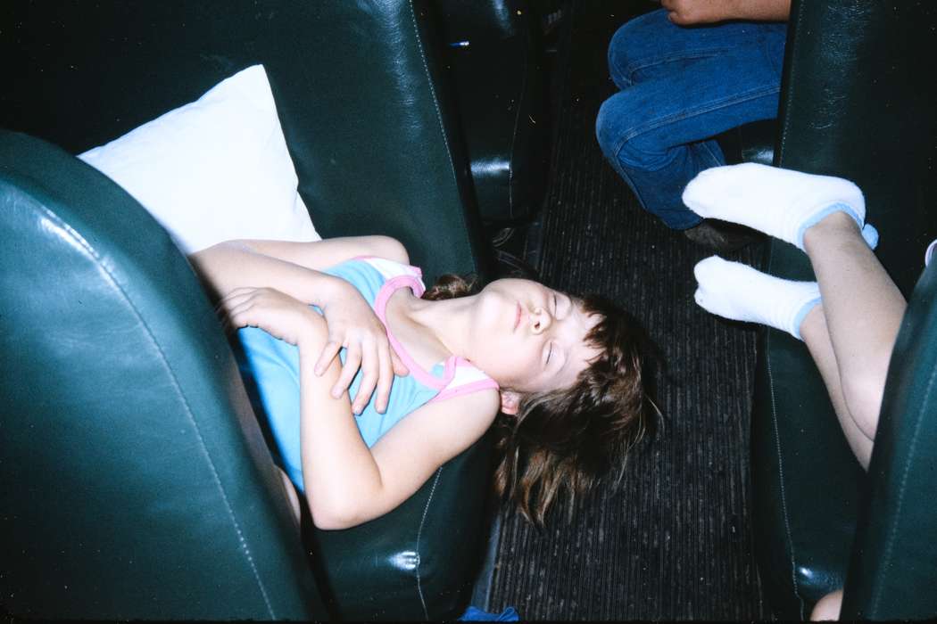 school bus, Iowa, Coon Rapids Enterprise, school trip, missouri trip, IA, asleep, history, Coon Rapids, historic, sleep, ia, Schools and Education, United States, Children, Photos