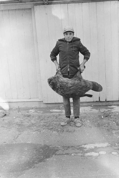 Portraits - Individual, United States, history, ia, Photos, Coon Rapids Enterprise, Animals, historic, Iowa, beaver, IA, Coon Rapids