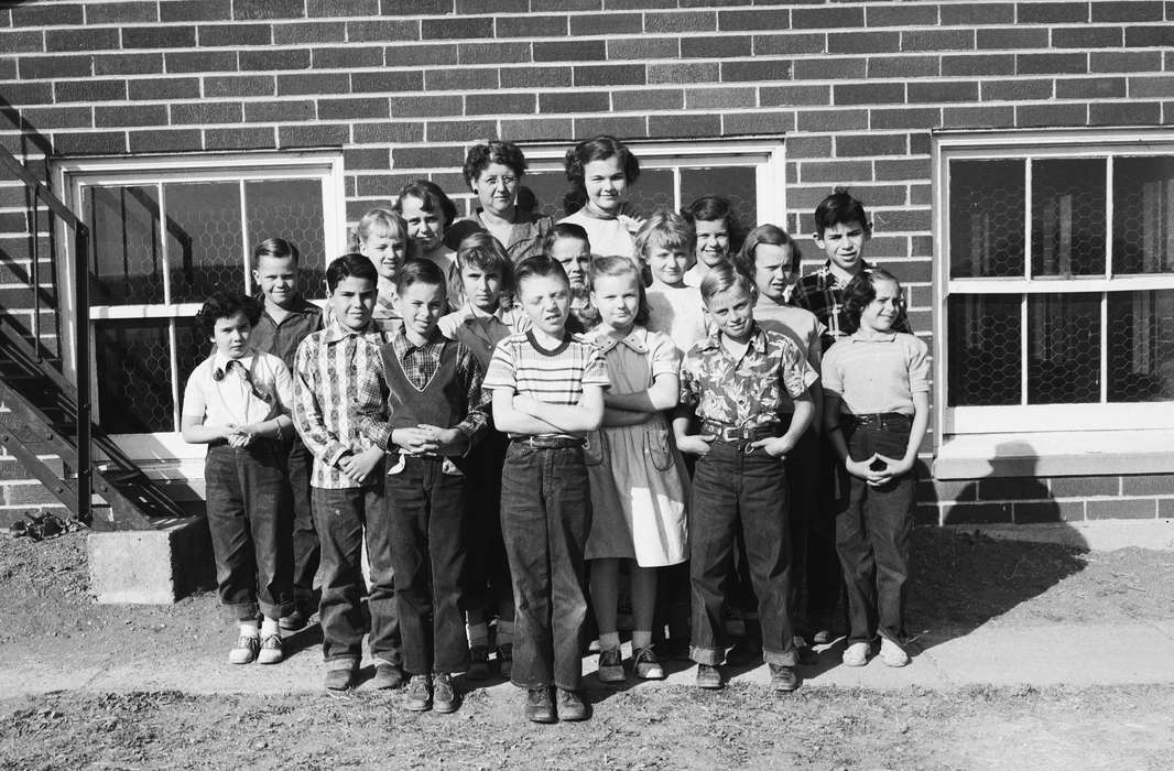 Coon Rapids Enterprise, girl, United States, ia, IA, student, Coon Rapids, historic, Iowa, history, boy, Portraits - Group, Photos, Children