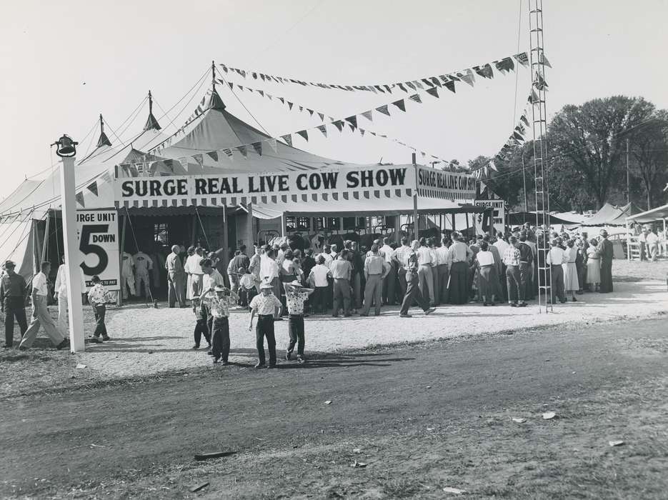 childen, kids, boys, crowd, fair, Photos, history, ia, IA, historic, Black Hawk, Iowa, tent, Waterloo, Grout Museum of History and Science, United States