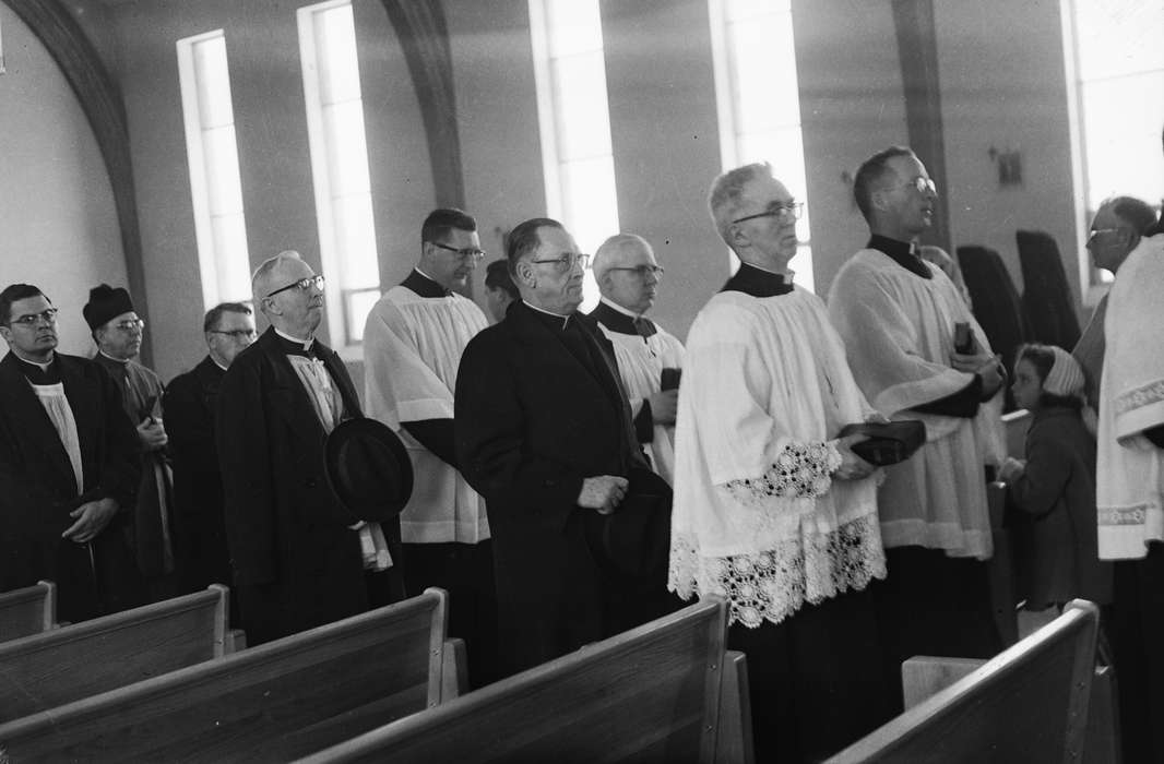 history, Photos, Religion, Iowa, IA, catholic church, Civic Engagement, pews, Religious Structures, girl, procession, nuns, United States, ia, priests, Coon Rapids Enterprise, historic, Coon Rapids