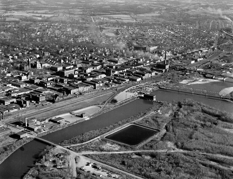 Aerial Shots, Iowa, Motorized Vehicles, Iowa History, history of Iowa, Lemberger, LeAnn, Ottumwa, IA, Cities and Towns