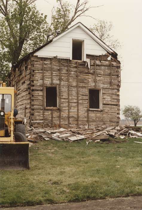 house, log cabin, Homes, Tripoli, IA, Iowa History, Iowa, Waverly Public Library, history of Iowa