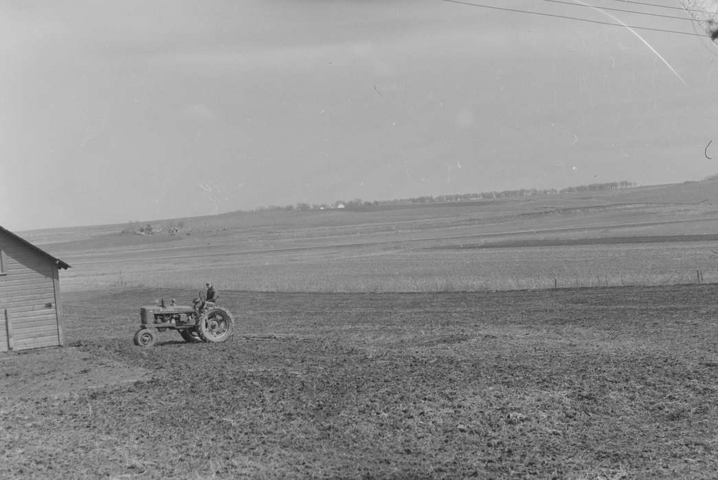 open fields, farming, history, Photos, Farming Equipment, Aerial Shots, seed, Iowa, IA, Motorized Vehicles, United States, ia, farm equipment, Coon Rapids Enterprise, historic, Landscapes, Coon Rapids, Farms