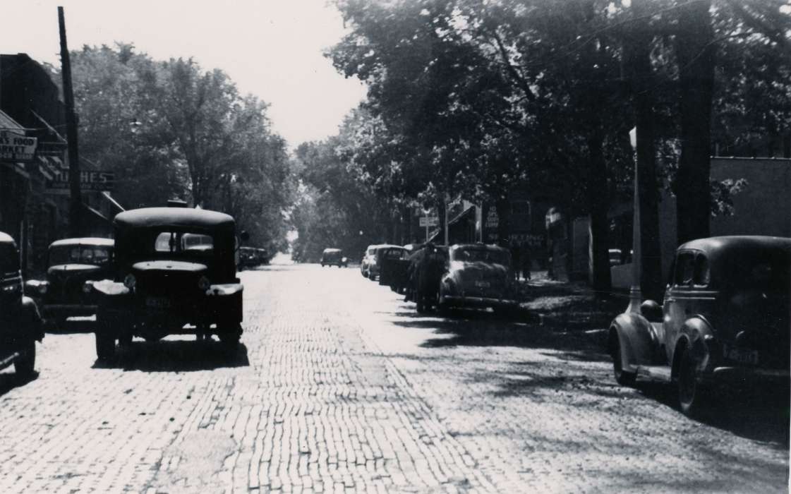 brick road, car, university of northern iowa, college hill, UNI Special Collections & University Archives, uni, Cedar Falls, IA, Iowa History, Iowa, toys, history of Iowa