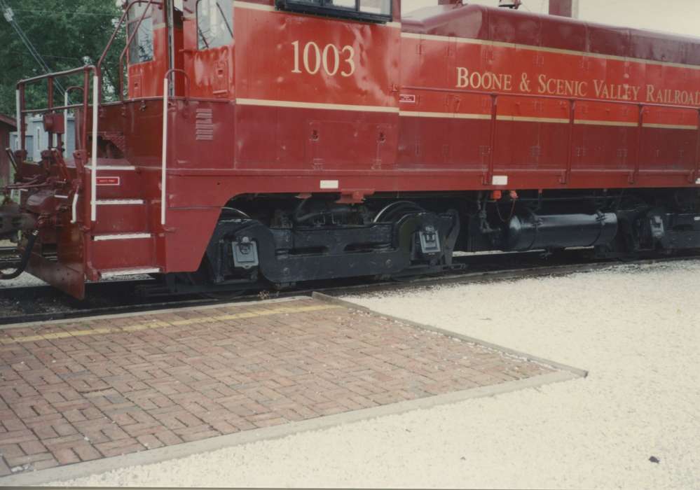 diesel, train, locomotive, Boone, IA, Iowa History, history of Iowa, railway, Motorized Vehicles, museum, Tackett, Lyn, Iowa