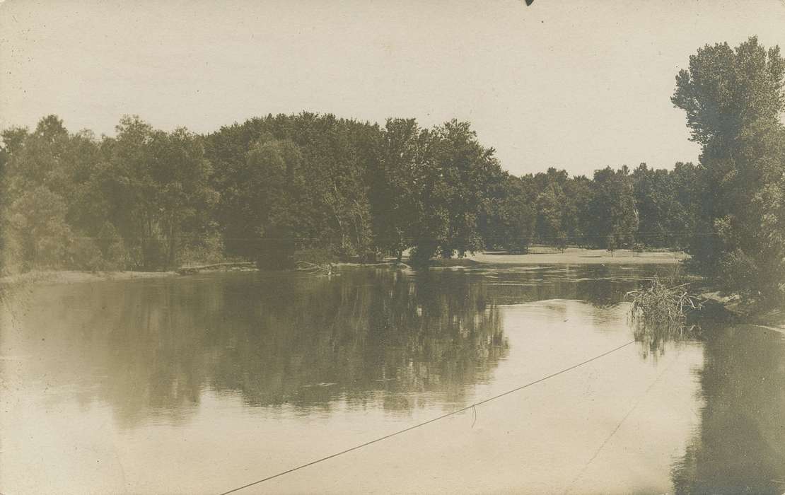 Lakes, Rivers, and Streams, Iowa History, river, Landscapes, Palczewski, Catherine, Iowa, history of Iowa, IA