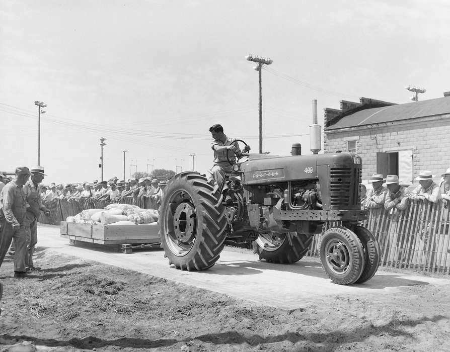 Portraits - Group, Families, history, mccormick, Photos, Farming Equipment, tractor pull, Iowa, IA, Fairs and Festivals, Motorized Vehicles, tractor, United States, ia, Entertainment, Leisure, Coon Rapids Enterprise, historic, farmall 400, Coon Rapids