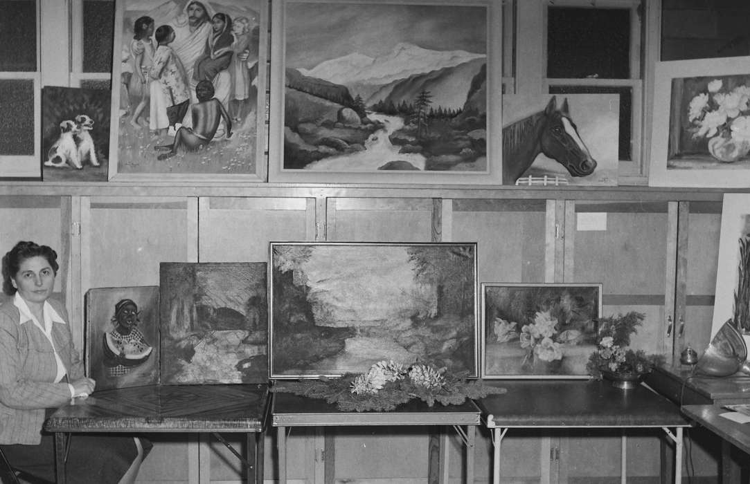 painting, Portraits - Individual, art, United States, history, ia, Entertainment, Photos, Coon Rapids Enterprise, historic, Iowa, IA, Coon Rapids