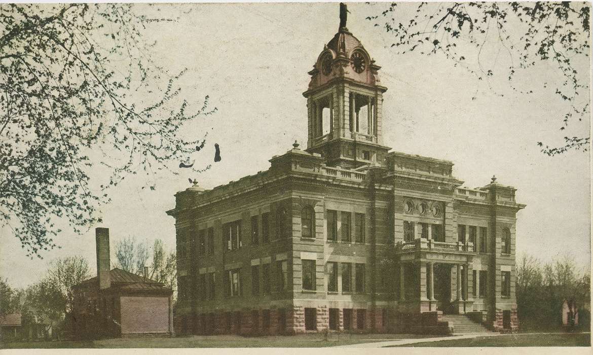 courthouse, Iowa History, Sibley, IA, history of Iowa, Iowa, Cities and Towns, Dean, Shirley