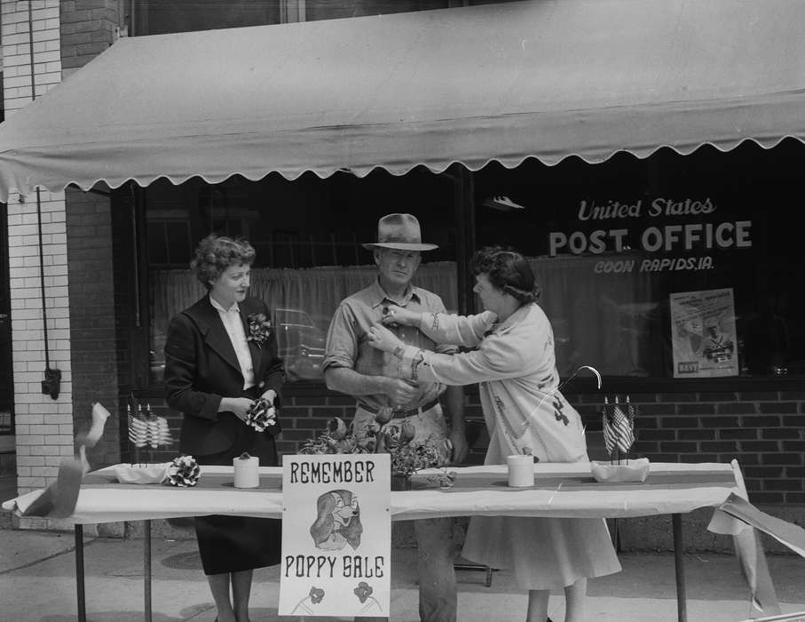 ia, post office, Civic Engagement, Iowa, poppy, history, Photos, Coon Rapids Enterprise, historic, mayor