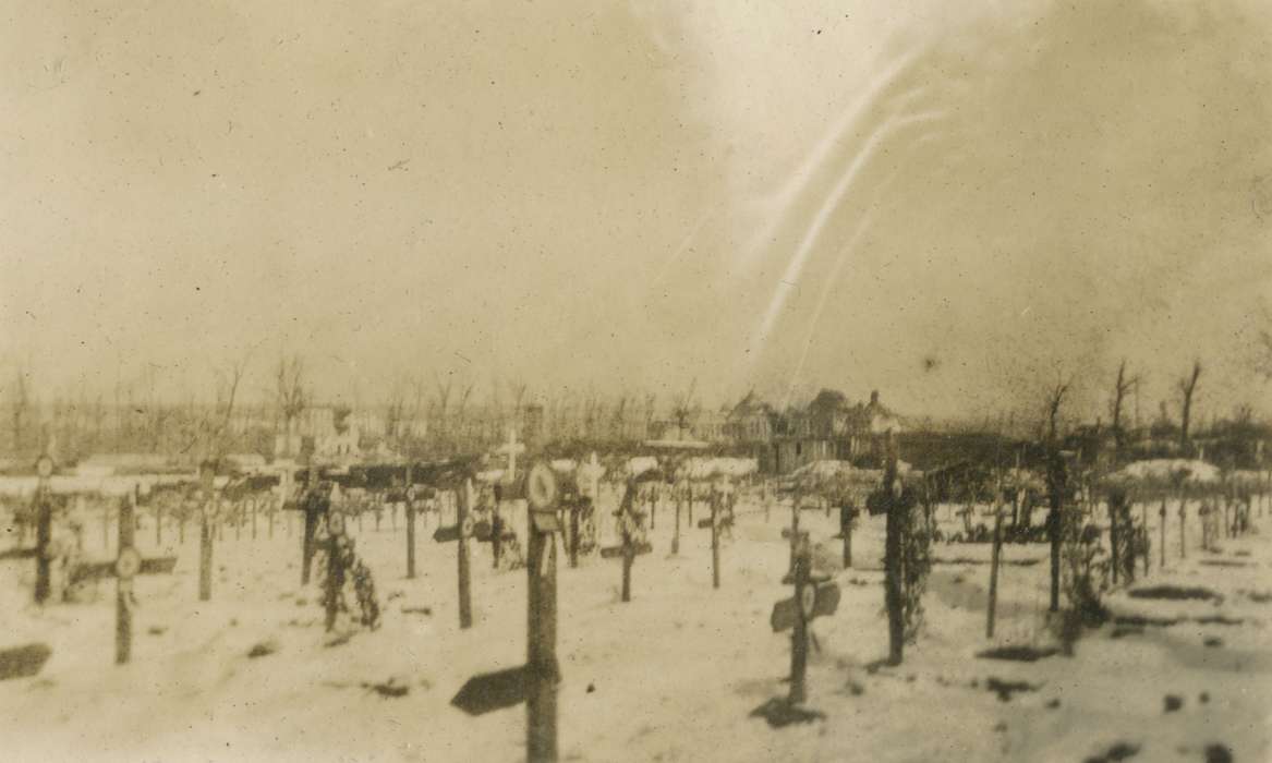 Cemeteries and Funerals, Mortenson, Jill, Travel, Military and Veterans, Iowa History, Arras, Iowa, World War I, history of Iowa
