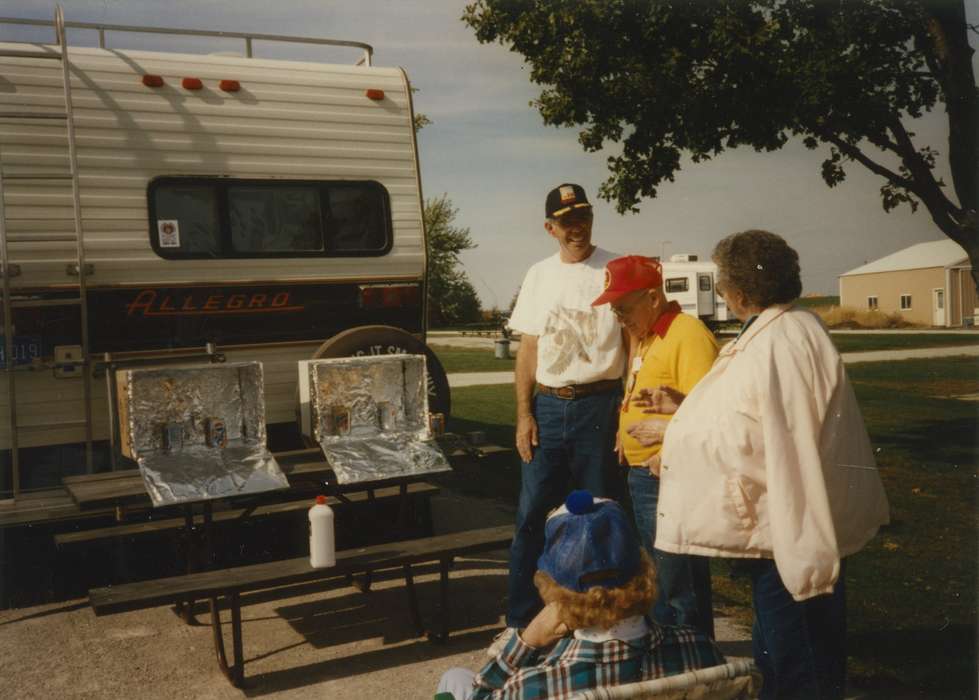 Travel, tiffin, USA, Iowa History, history of Iowa, camper, Becker, Alfred, Leisure, Motorized Vehicles, camping, allegro, Iowa