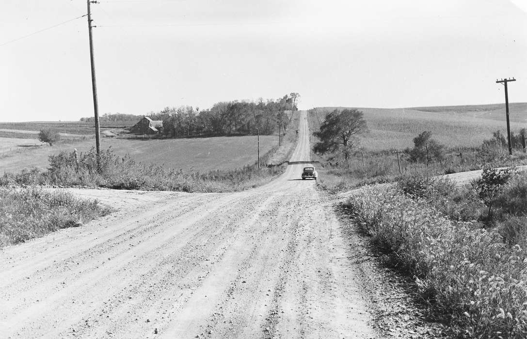 United States, history, ia, Photos, Coon Rapids Enterprise, country road, historic, Landscapes, Iowa, IA, Coon Rapids, gravel road, Motorized Vehicles