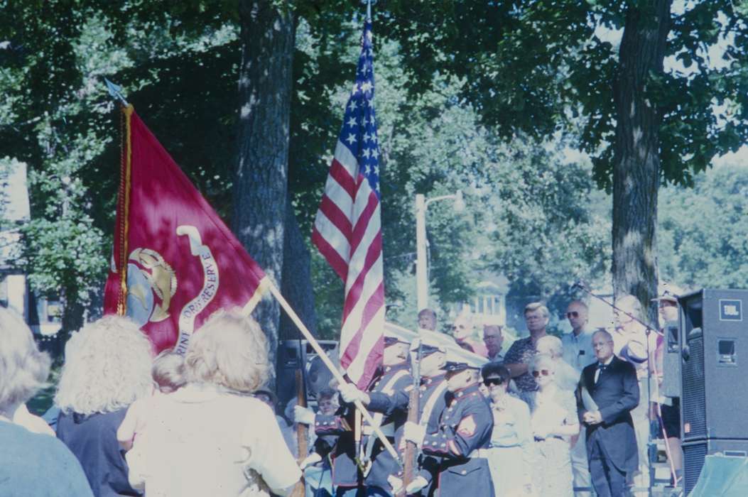 Iowa, american flag, trees, gloves, marine, Military and Veterans, Entertainment, Iowa History, history of Iowa, Western Home Communities, uniform, flag