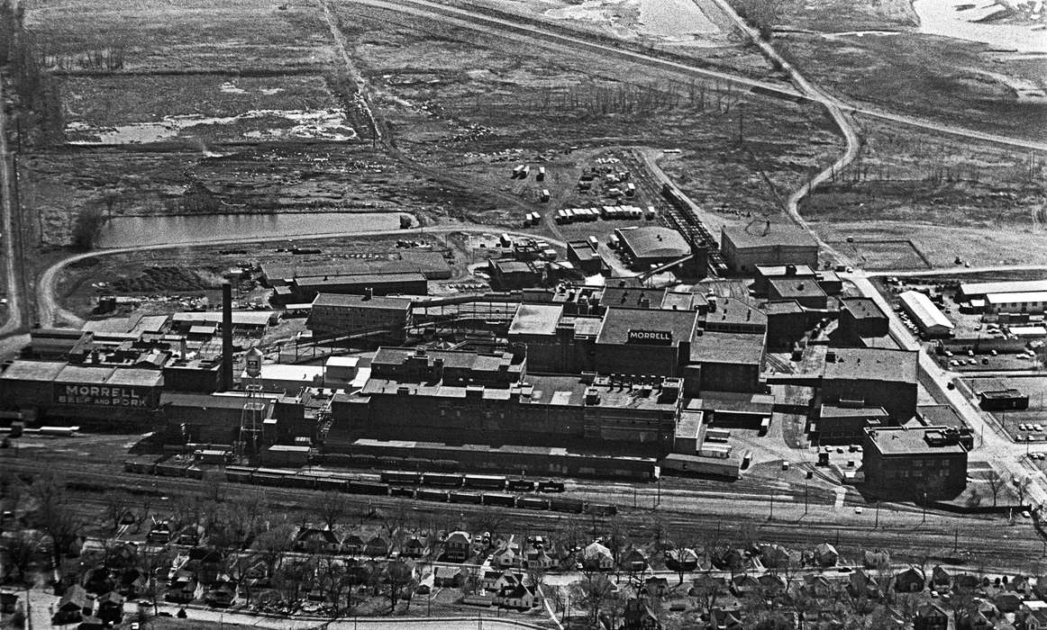 Lemberger, LeAnn, Ottumwa, IA, history of Iowa, factory, Iowa, Iowa History, Aerial Shots, Businesses and Factories