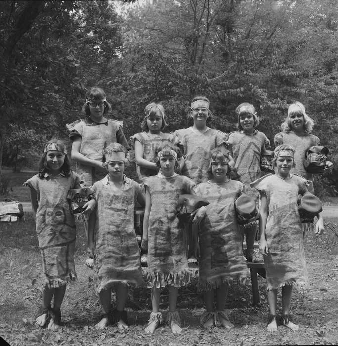 Portraits - Group, Iowa, IA, United States, Photos, historic, girl scouts, Coon Rapids, history, ia, Coon Rapids Enterprise, Children