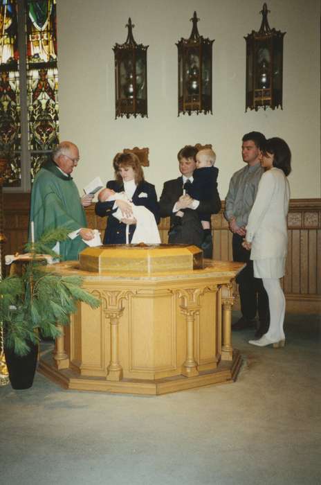 church, Families, Iowa History, history of Iowa, Carpenter, Jolene, Dubuque, IA, Religion, baptism, Iowa