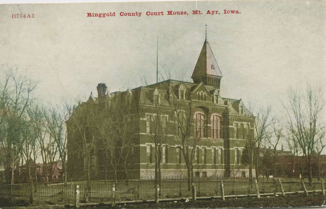 Cities and Towns, Iowa History, Mount Ayr, IA, history of Iowa, Iowa, Dean, Shirley, courthouse