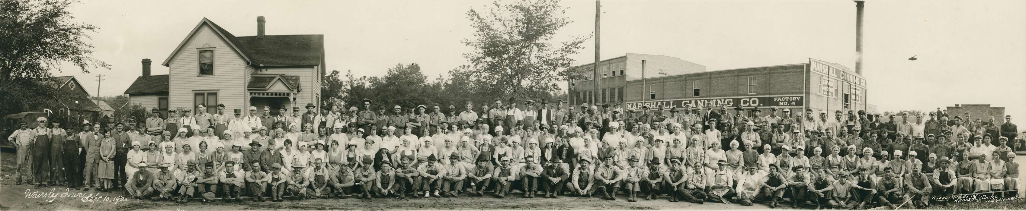 Businesses and Factories, Waverly Public Library, Iowa History, Iowa, history of Iowa, Portraits - Group