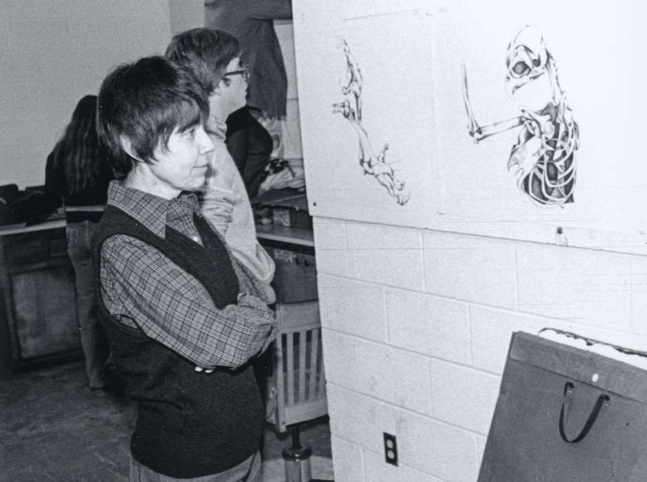 exhibit, Schools and Education, art gallery, drawing, Hearst Center