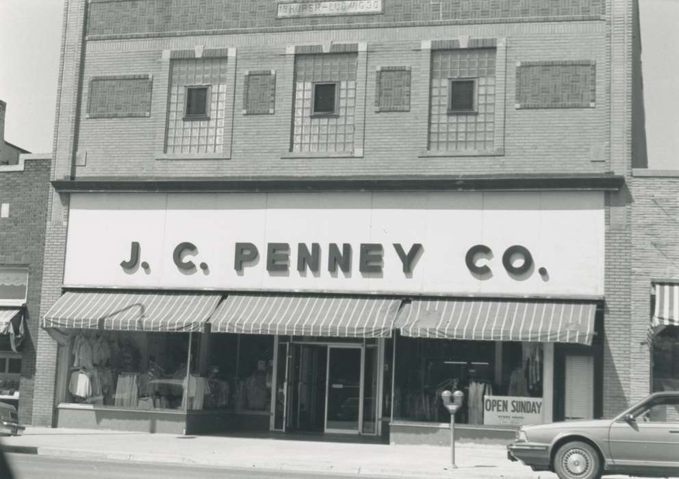 jc penney, Waverly, IA, Businesses and Factories, Iowa, Waverly Public Library, department store, Main Streets & Town Squares, Iowa History, history of Iowa, Cities and Towns