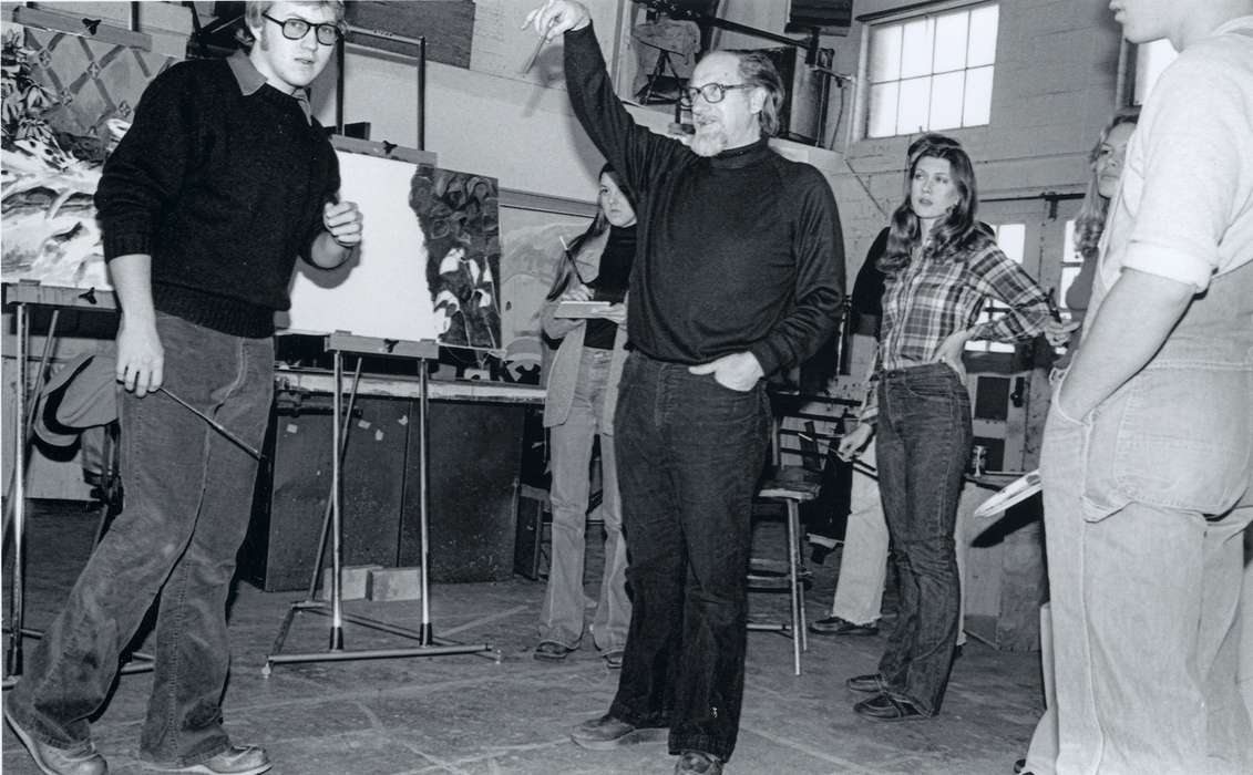 classroom, painting, Schools and Education, Hearst Center