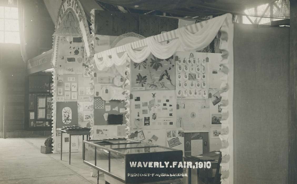 Waverly Public Library, plants, poster, sign, Iowa, Iowa History, american flag, flag, Waverly, IA, history of Iowa, Fairs and Festivals