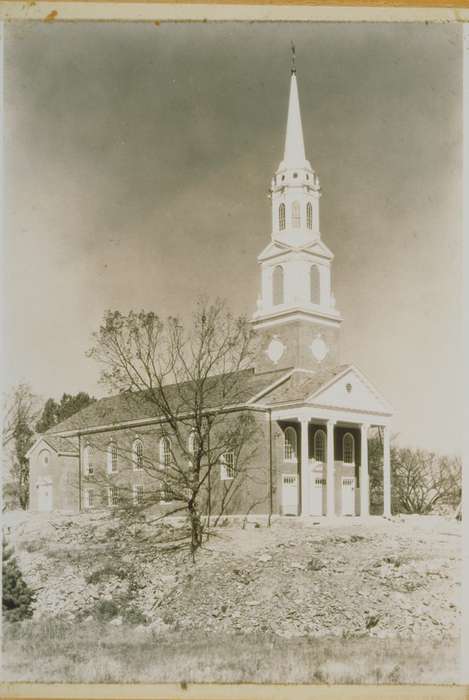 church, Iowa History, Iowa, Archives & Special Collections, University of Connecticut Library, history of Iowa, Storrs, CT