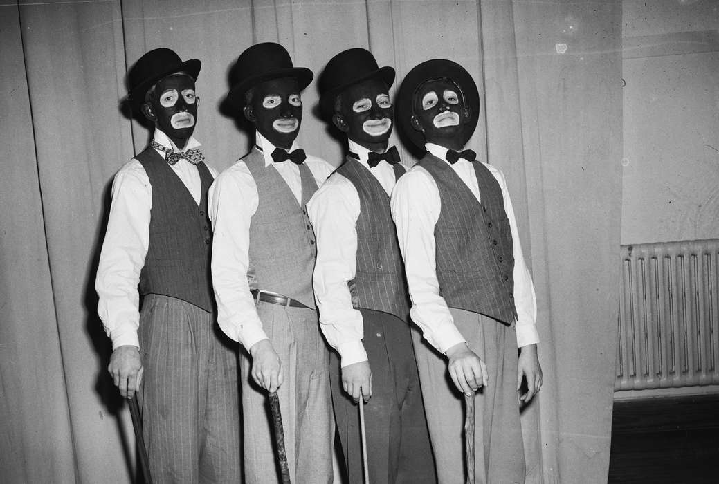 Entertainment, history, Iowa, United States, IA, blackface, historic, Photos, Coon Rapids, Coon Rapids Enterprise, ia