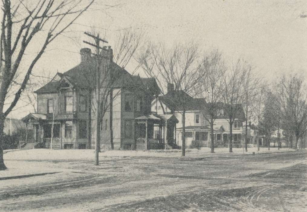 neighborhood, ia, IA, history, postcard, historic, Waterloo, Homes, Olsson, Ann and Jons, Iowa, Black Hawk, United States, Photos