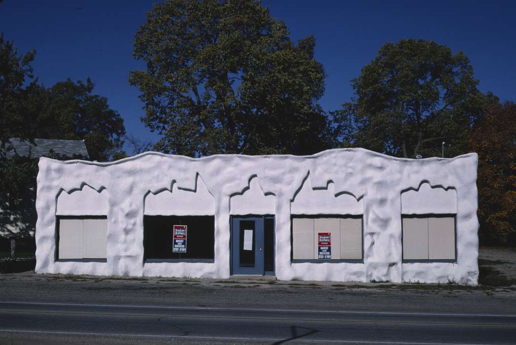 Businesses and Factories, Cities and Towns, Iowa, trees, Library of Congress, history of Iowa, museum, Iowa History