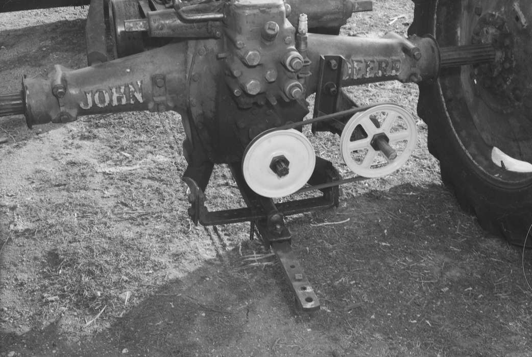 United States, history, tire, ia, Farming Equipment, john deere tractor, Photos, Coon Rapids Enterprise, historic, tiller, Iowa, IA, Coon Rapids, Farms, Motorized Vehicles
