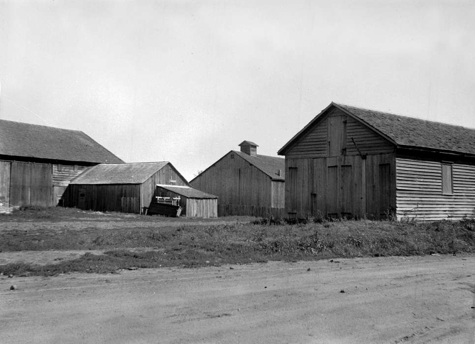 dirt road, shed, history of Iowa, Lemberger, LeAnn, Iowa, Iowa History, barn, Barns, Amana, IA
