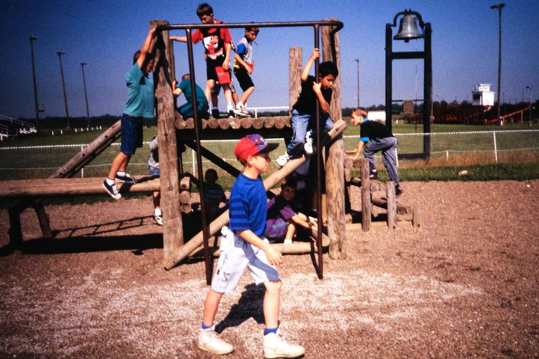 football field, ia, playground, second grade missouri trip, Outdoor Recreation, Schools and Education, bell, Iowa, history, Photos, Coon Rapids Enterprise, Children, missouri trip, historic, United States, MO, school trip