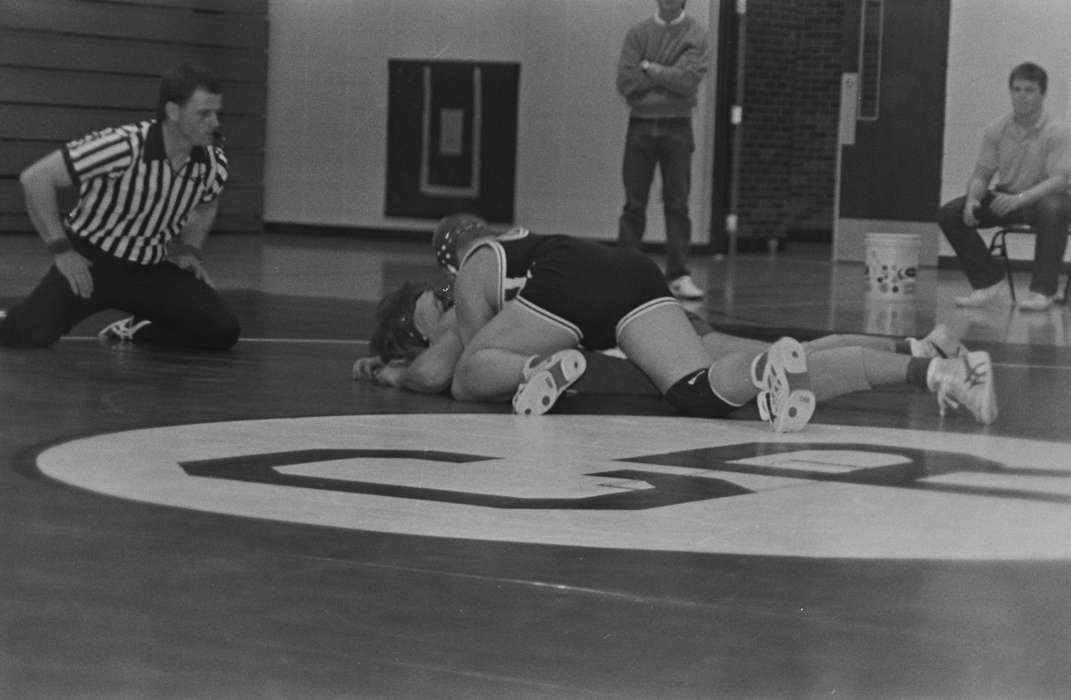 Schools and Education, coach, Sports, history, historic, referee, wrestling singlet, gymnasium, Iowa, Coon Rapids Enterprise, Children, ia, Photos, wrestling