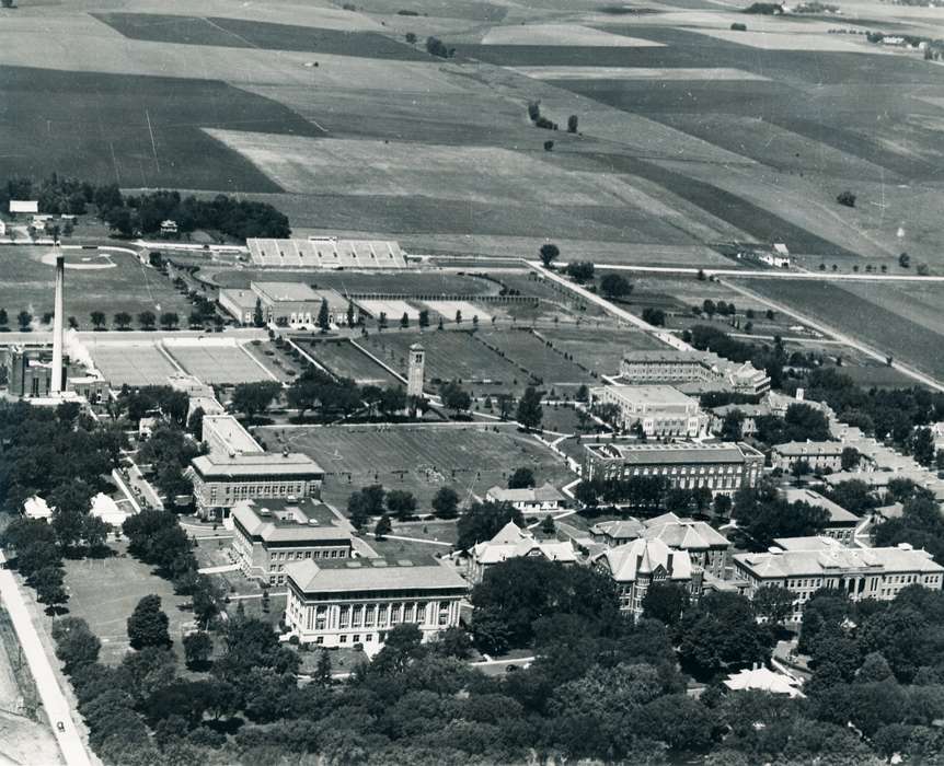 Schools and Education, iowa state teachers college, Cedar Falls, IA, UNI Special Collections & University Archives, Aerial Shots, Iowa, history of Iowa, Iowa History, uni, university of northern iowa