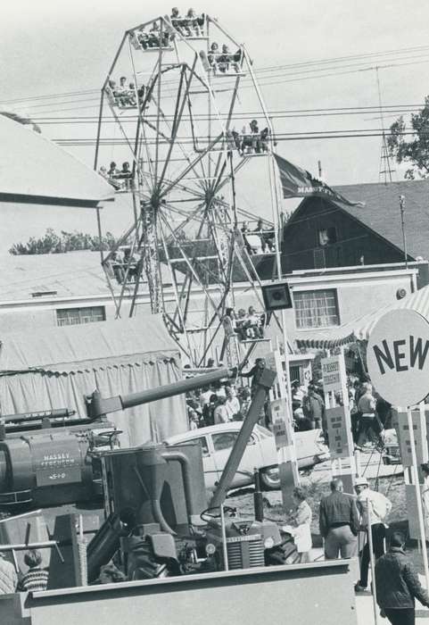 history, Photos, ferris wheel, cattle congress, Black Hawk, IA, ia, Fairs and Festivals, historic, United States, Grout Museum of History and Science, Waterloo, Iowa, carnival ride, carnival, amusement park ride, national cattle congress