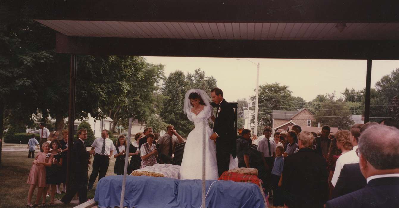 groom, IA, Iowa, Iowa History, Weddings, Trumm, Mary Ann, bride, history of Iowa