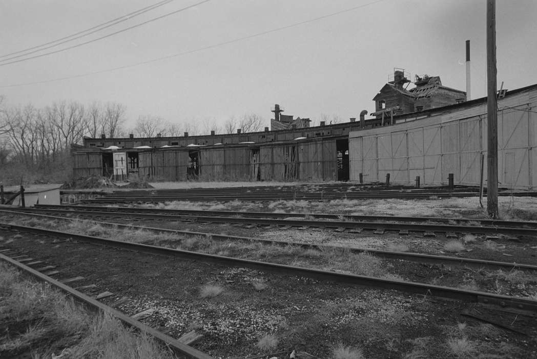 Train Stations, railroad, Lemberger, LeAnn, Ottumwa, IA, Iowa, Iowa History, history of Iowa, roundhouse