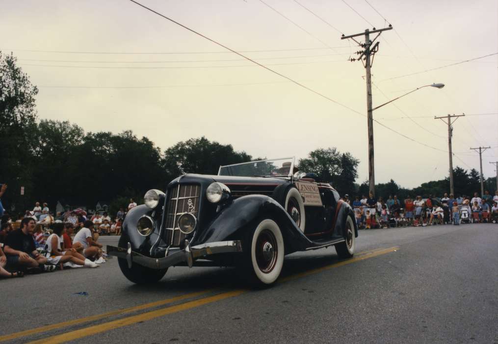 Holidays, car, fourth of july, funeral home, parade, Motorized Vehicles, Johnson County Historical Society, Fairs and Festivals