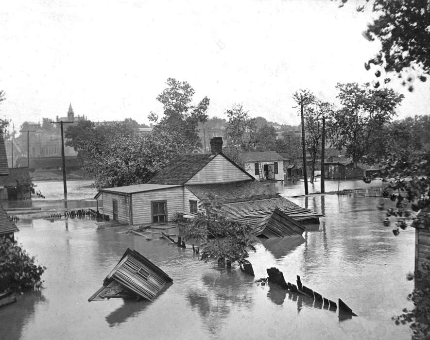 Lemberger, LeAnn, Floods, Iowa History, Iowa, destroyed, history of Iowa, Ottumwa, IA