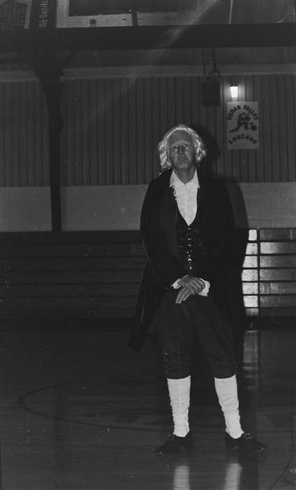 wig, adult man, Civic Engagement, history, historic, Portraits - Individual, Iowa, Coon Rapids Enterprise, ia, election, Photos