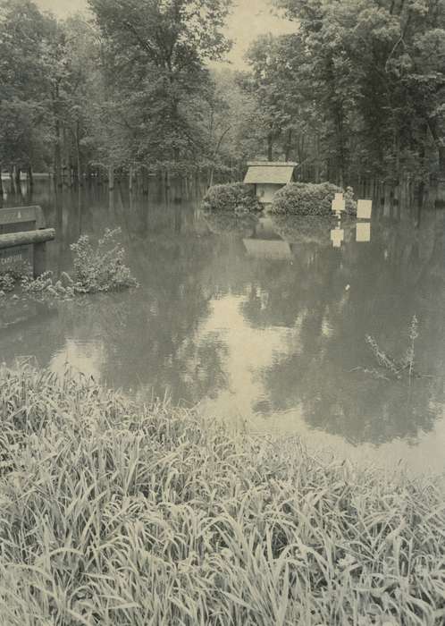 Lakes, Rivers, and Streams, history of Iowa, park, Waverly Public Library, Floods, Iowa, Iowa History, flooding