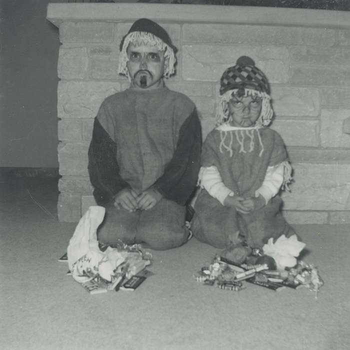 Fink-Bowman, Janna, West Union, IA, Iowa History, history of Iowa, scarecrow, Children, Iowa, candy