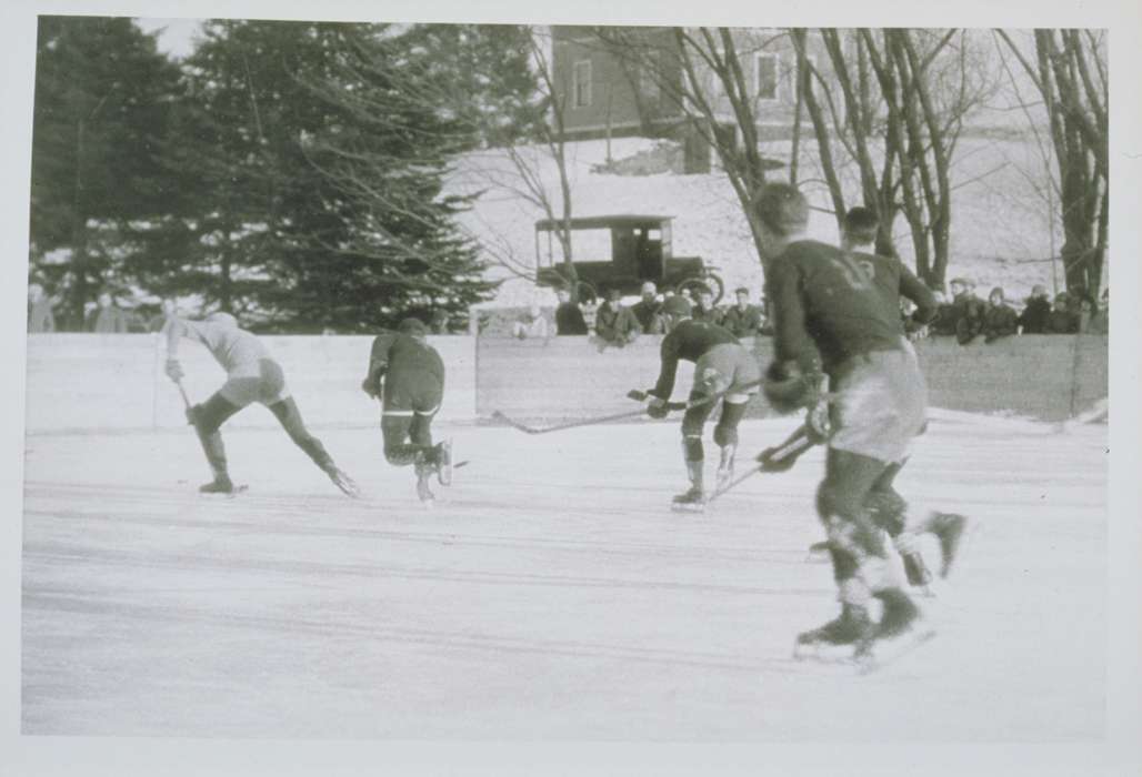 hockey, Archives & Special Collections, University of Connecticut Library, Iowa, Iowa History, Storrs, CT, history of Iowa