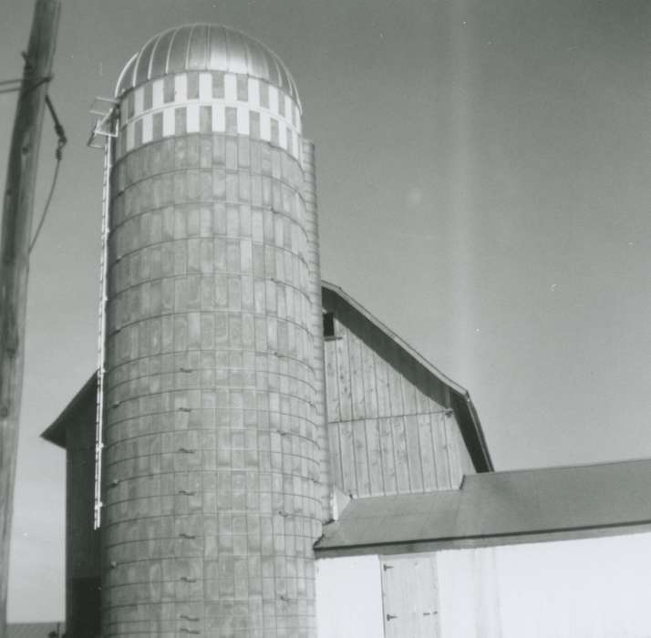 silo, history of Iowa, Iowa History, Iowa, Lourdes, IA, Nibaur, Peggy, Farms